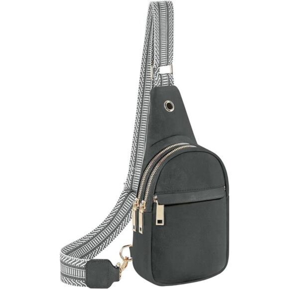 Sling Bags, Small Crossbody Bags Grey - Picture 1 of 7